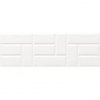 CERAMIKA COLOR ccr16-1 art (art white rect.) 25x75 m2